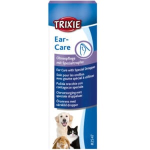 Phải làm gì khi phát hiện tụ máu vành tai ở chó 3 Dung dịch vệ sinh tai cho chó mèo TRIXIE Ear Care
