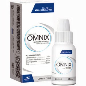 Thuốc nhỏ mắt cho chó mèo ALKIN Omnix Ophthalmology Drops